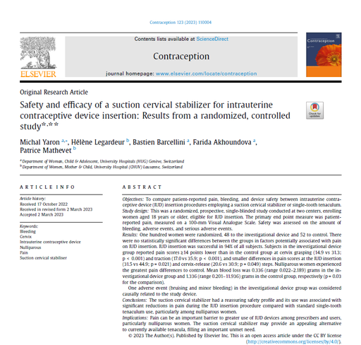 Level 3 - Clinical Evidence about Carevix™